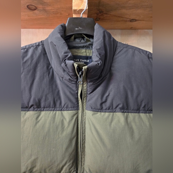 Men's Down Filled Puffer Winter Coat American Eagle Outfitters - Picture 2 of 8